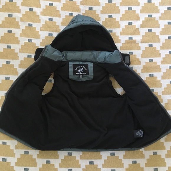 Beverly Hills Polo Club Puffer Vest Hooded S/4 - Picture 3 of 6